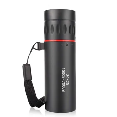 Produktbild von Mini 30x25 HD Optical Monocular Low Nachtsicht Tragbare Fokus Teleskop Zoom 10X Bereich für Reise Jagd