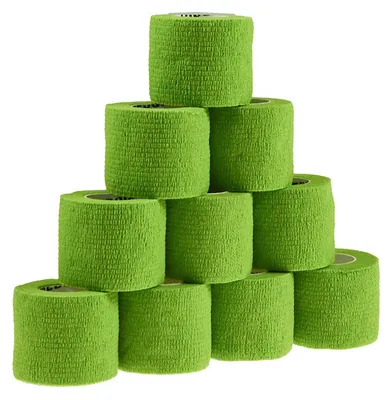 Produktbild von 1 Haftbandage Selbsthaftende Bandage / Fixierbinde 5cm x 4,5m, hellgrün