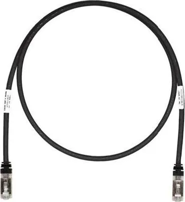 Obrázek produktu pro Síťový kabel Panduit Cat6A S/FTP RJ-45 černý 0,5 m S/FTP (S-STP)