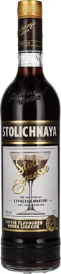 Produktbild von Stolichnaya Espresso Coffee Vodka 37.5% Vol. 0.7L