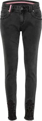 Produktbild von Trachtenjeans Lina dunkelgrau 32