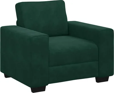 Immagine prodotto di vidaXL Poltrona Verde scuro 100x77x82 cm Velluto