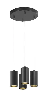 Imagen del producto de SLV 1006437 ASTO, lámpara colgante, casquillo GU10, longitud del cable 250 cm, 4 luces, color
