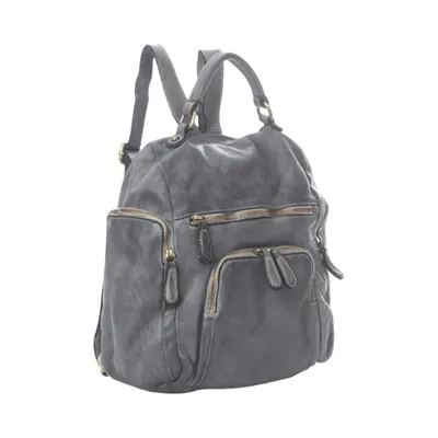Produktbild von BZNA Rucksack Stella grau Backpacker Designer Rucksack Damenhandtasc