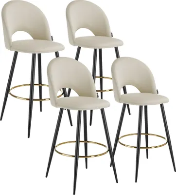 Produktbild von tectake® Barstuhl Sachel 49 x 58 x 110 cm, Belastbarkeit 120 kg