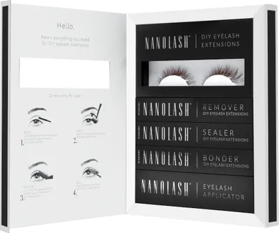 Obrázek produktu pro Startovací sada hnědé umělé klastrove řasy pro aplikaci doma Nanolash CLASSY