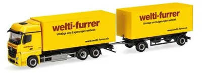 Image de Camion Herpa MB Actros 18 Bigspace WKHZ Welti-Furrer 319355