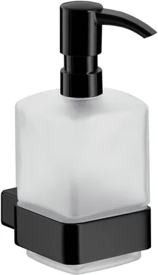 Produktbild von Emco Loft black Flüssigseifenspender Wandmodell