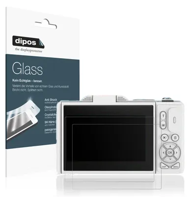 Image de 2x Protection ecrán pour Longyi Digitalkamera mat Verre souple Film Protecteur 9H dipos