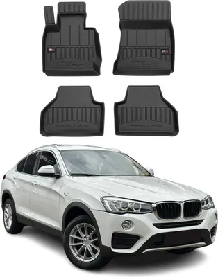 Produktbild von FROGUM ProLine 3D TPE Fußmatten für BMW X4 (F26) Vorne+Hinten