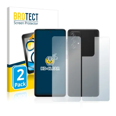 Produktbild von 2x Für Samsung Galaxy A52s 5G (Display+Rückseite) Schutzfolie BROTECT Displayschutz Display Schutz Folie Klar Transparent