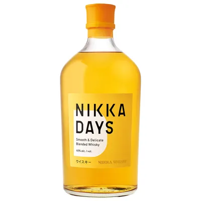 Produktbild von Nikka Days Japanese Smooth & Delicate Blended Whisky in Geschenkpackung | 40 % vol | 0,7 l