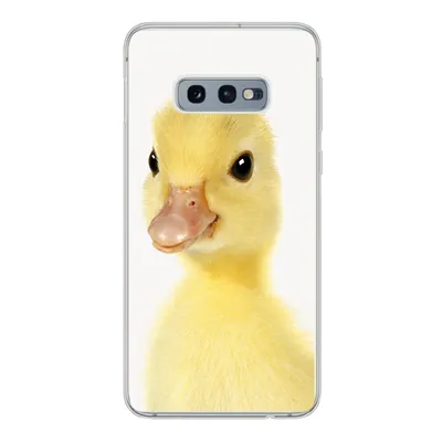 Produktbild von MuchoWow® Handyhülle Schutzhülle Hülle für Samsung Galaxy S10e Ente - Küken - Süß - Kinder - Mädchen - Jungen Silikon Softcase Handy Hülle - Handy