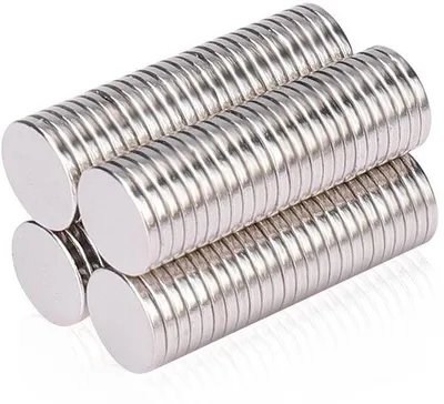 Produktbild von Kleine starke Neodym-Magnete 8x1mm, 100 Stück, für Knutseln, Kühlschrank, Whiteboard