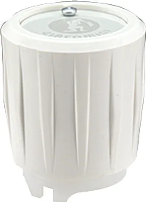 Produktbild von GIACOMINI Handregulierkappe R450X001, für Fußbodenheizungsverteiler, weiss, Grösse V