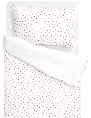 Produktbild von Bettwäsche Lovio - 100x140 cm - Rot | by SEVIRA KIDS