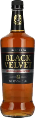 Image de Black Velvet Blended Canadian Whisky 40% Vol. 1l