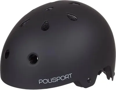 Image de Polisport Casque cycliste urbain - Noir | M (57 - 58 cm)