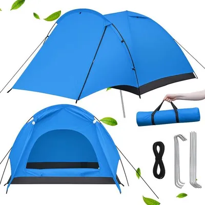Image de Tente de camping extérieure moustiquaire 2 personnes vestibule