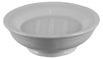 Produktbild von Clayre & Eef Seifenschale Ø 14x5 cm Weiß Keramik