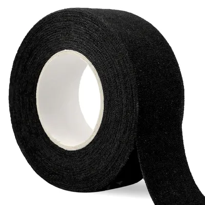 Produktbild von Griptape – Rolle, 25 mm x 10 m – Schwarz – Für Hockeyschläger und Schläger