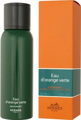 Zdjęcie produktu dla Hermes Eau d'orange verte, Mężczyźni, Dezodorant, Dezodorant w spreju, Spray, 150 ml, Cytryna, Mandarynka, Pomarańczowy