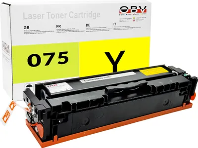Produktbild von OBV Toner kompatibel mit Canon 075 Gelb - LBP646Cdw LBP647Cdw MF664Cdw MF667Cdw