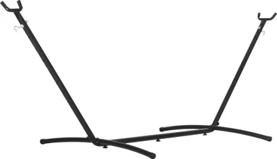 Produktbild von Hängemattengestell für Hängematte Hängemattenständer mit Haken Garten Strand Metall 280 x 120 x 110 cm bis 120KG