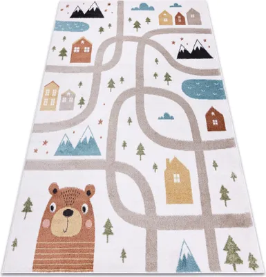 Produktbild von Koberec FUN Polar pre deti, ulice, les, krém Vícebarevný 240x330 cm