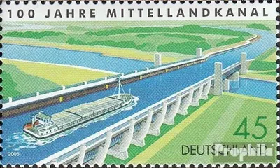 Produktbild von Briefmarken BRD (BR.Deutschland) 2005 Mi 2454 (kompl.Ausg.) FDC Mittellandkanal