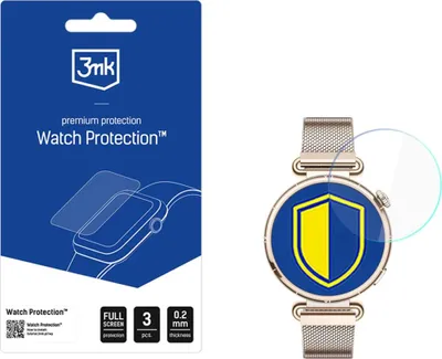 Image de Verre hybride pour Huawei Watch GT6 41mm, 3mk Watch Protection, 3 pièces