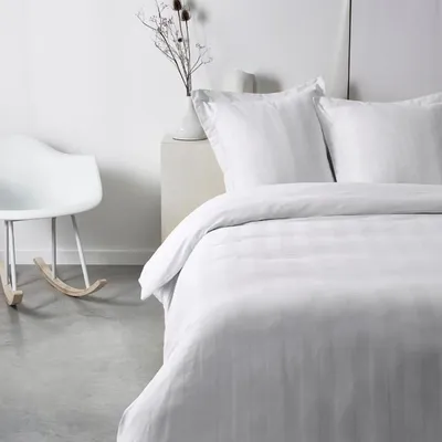 Produktbild von Heute prestige heute Blate - 240 x 260 cm - 2 Personen - 100%  de satn de algodn - Kreide