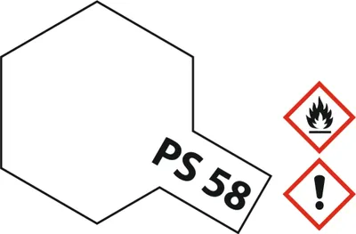 Produktbild von Tamiya PS-58 Perleffekt Klar Sprühfarbe 100ml für Polycarbonat ( Lexa