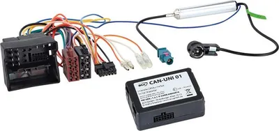 Zdjęcie produktu dla Zestaw CAN-Bus pasujący do VAG 52Pin Quadlock>ISO/antena Fakra>ISO