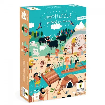 Immagine prodotto di Puzzle preistorico - 150 pezzi