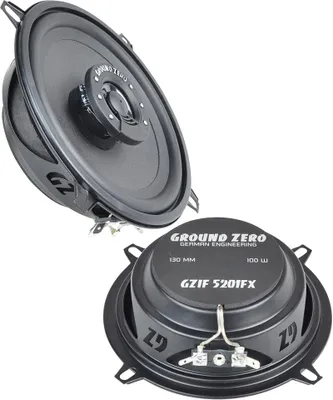 Produktbild von Ground Zero GZIF 5201FX | 13cm 2-Wege Koaxial-Lautsprechersystem flach