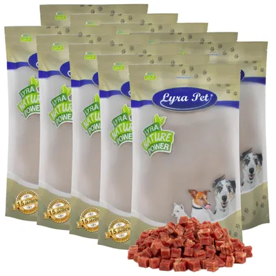 Produktbild von 10 kg Lyra Pet® Entenfleischwürfel mit Fisch