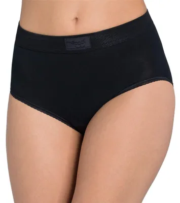 Produktbild von Sloggi Damen Unterhose Double Comfort Maxi, 44, Schwarz