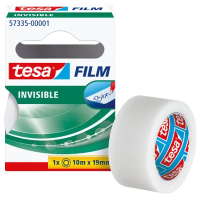 Produktbild von TESA 57335, 10 m, Transparent, Polypropylen (PP), 19 mm, 1 Stück(e)