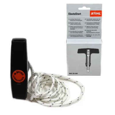 Zdjęcie produktu dla Uchwyt STIHL / Elastostart z linką rozruchową 00001903401 Ø 3,5 mm