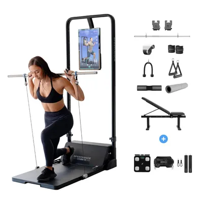 Produktbild von Speediance Gym Monster｜ Kraftvolles All-in-One-Heimgerät, 220 lb digitales Gewicht, platzsparend｜Works Plus-DE