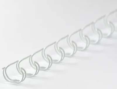 Productafbeelding van LMG 23RM79-WS 100 LMG Drahtbinderücken weiß für 50 Blatt