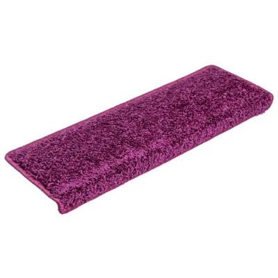 Immagine prodotto di Tappetini per scale 15 pz 65x21x4 cm Viola Bordo rettangolare
