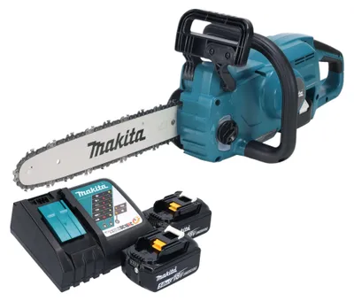 Immagine prodotto di Makita DUC 357 RT2X3 Motosega a batteria 18 V 35 cm senza spazzole + 2x batteria 5,0 Ah + caricabatterie