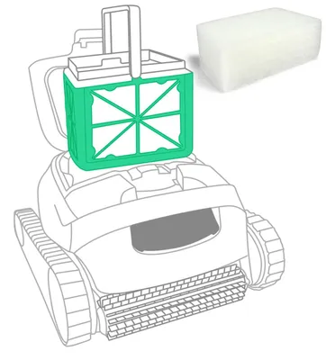 Produktbild von Feinfilter für Poolroboter Dolphin Liberty 200
