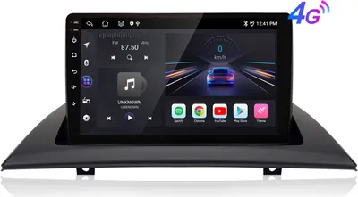 Immagine prodotto di 9 Zoll Android13 DAB autoradio mit carplay für BMW X3 E83 04-12 NAVI GPS USB WIFI DSP 6+128G 4G SIM SWC bluetooth