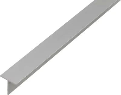 Produktbild von Alberts® BA-Profil, T-Form, Alu, Länge: 2,6m, versch. Breiten-20 x 20 mm-1,5 mm