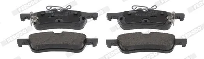 Produktbild von FERODO Bremsbeläge Satz Hinten für HONDA CIVIC IX (FK) FDB5153