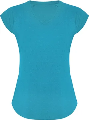 ROLY Cies - Maglietta a maniche corte da donna, 100% cotone, fucsia, XL