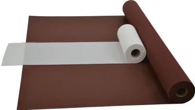 Produktbild von Sensalux Kombi-Set 1 Tischdeckenrolle 1,5m x 25m beere + Tischläufer 30cm weiß